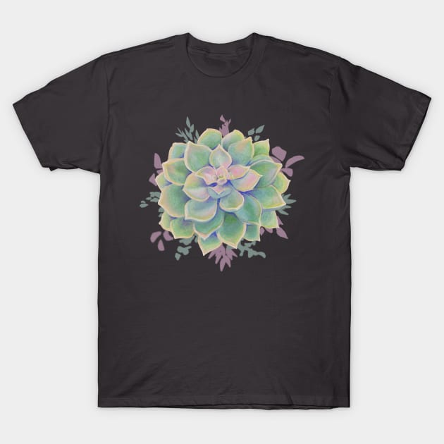 Succulent T-Shirt by Warbler Creative